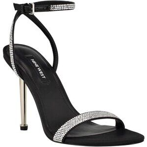 NWT Nine West Women's Rhinestone Embellished Strappy Heels size 7.5